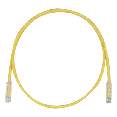 Cable de Parcheo TX6, UTP Cat6, 24 AWG, CM, Color Amarillo, 4.57 Metros (15 Pies)