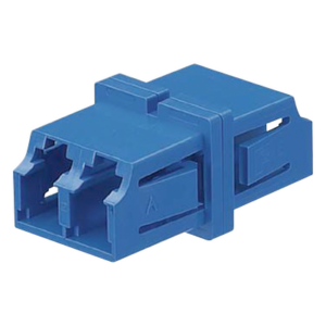 Módulo Acoplador | LC Duplex | Fibra Monomodo | Cerámica Zirconia | Pérdida Inserción 0.1 dB | Azul
