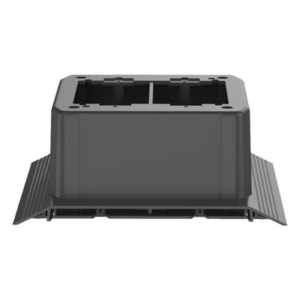 Caja de Conexión de Piso | 4 Vías | Carga 907 kg | PVC Rígido | ADA | 165.1x176.1x69.7 mm