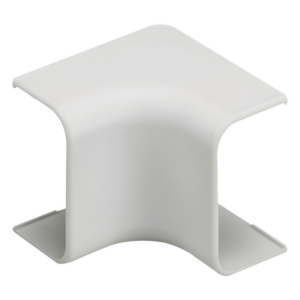 Esquinero interior | Canaleta LD10 | ABS | Blanco mate | UL94V-0 | FT4 | 0-50°C