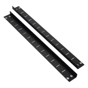 Kit de Rieles Posteriores para Gabinetes PanZone de Panduit, de 12 UR, Color Negro
