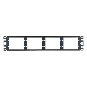 Patch Panel de Fibra Óptica | 2UR | 8 Placas Acopladoras | 19" EIA | 1.58 x 0.29 x 0.04 ft