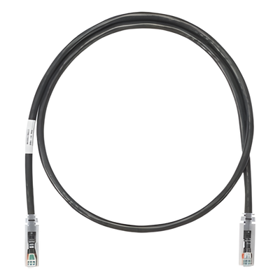 Cable de Parcheo UTP | Cat 6 | 24 AWG | 2.1 m (7 ft) | T568B | CM | Negro