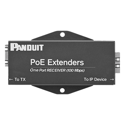 Receptor PoE|PoE+ Para Uso con Transmisor POEXTX1, Hasta 610 Metros (2000 ft) con Cable Cat5e o Cat6, 10|100Mbps