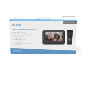 Kit de Videoportero Analógico con Pantalla LCD a Color de 7" | Frente de Calle para Exterior IP65 | Salida de Relevador