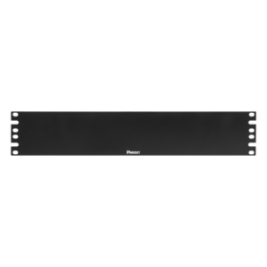 Tapa Ciega para Rack | 19 Pulgadas | 2 UR | Acero 16 ga | Diseño Plano | 482.6 x 43.7 mm