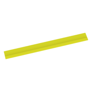 Tapa Con Bisagra a Presión Para Canaleta FiberRunner™ FR12X4YL6, de PVC Rígido, Color Amarillo, 1.8 m de Largo