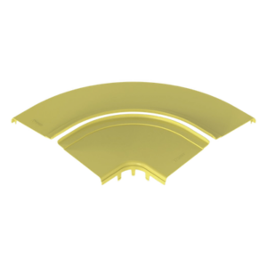 Tapa Opcional para Ángulo Recto de 90° Horizontal FRRA12X4LYL, Color Amarillo