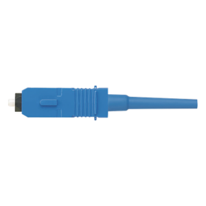 Conector de Fibra Óptica SC Simplex | Monomodo 9|125 OS2 | Pre-pulido | Color Azul | Tight Buffer 900μm