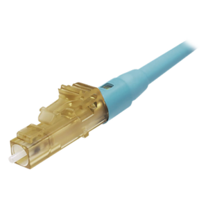 Conector de Fibra Óptica | LC Simplex | Multimodo 50|125 OM3-OM4 | Pre-pulido | Color Aqua