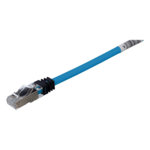 Patch Cord Cat6A | Blindado S|FTP | CM|LSZH | 0.5 m (1.64 ft) | Azul