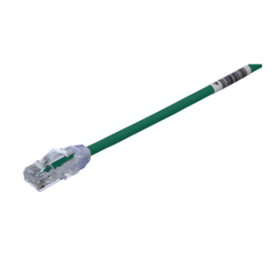 Cable de Parcheo UTP Cat6A | 28AWG Diámetro Reducido | CM-LSZH | 6.1 m (20 ft) | Verde