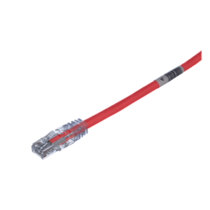 Cable de Parcheo UTP | Categoría 6 | 24 AWG | CM|LSZH | 1 ft (0.3 m) | T568A|B | 50 µin Oro