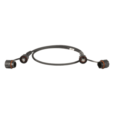 Cable Patch Industrial | Cat6A Blindado S|FTP | IP65|IP67 | 2 m (6.6 ft) | Conectores Industrial y RJ45 | -20°C a 70°C