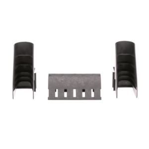 Kit de Bajada de Cables Para Charola Tipo Escalerilla, Con Control de Radio de Curvatura, Fabricado en Nylon 6.6, Color Negro