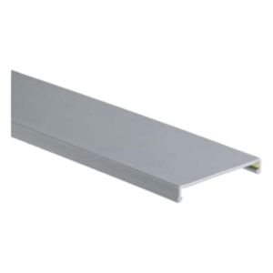 Tapa para Canaleta Ranurada | 0.75 in | 6 ft | 1.83 m | Gris Claro