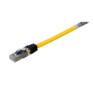 Patch Cord Cat6A | Blindado S|FTP | 26 AWG | 2 m (6.56 ft) | CM|LS0H | Amarillo