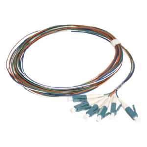 Kit de Pigtails | 6 Hilos | LC | OM3 50|125 | 900um | 1 Metro (3.28 Pies)