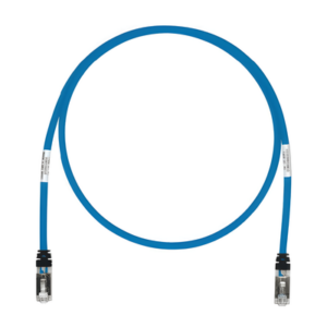 Patch Cord Cat6A | S|FTP Blindado | 26 AWG | 7.62 m (25 ft) | CM|LS0H | Azul