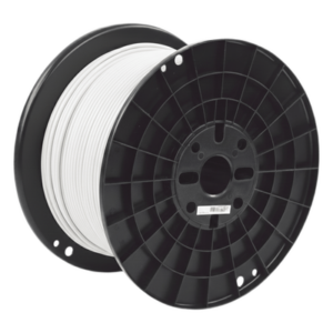 Bobina de Cable UTP de 4 Pares, Cat6A, 23 AWG, CMP (Plenum), Color Blanco, 305 Metros (1000 Pies)