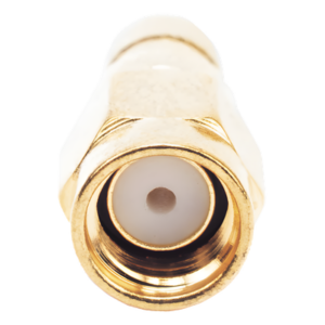 Conector SMA Macho Inverso de Anillo Plegable para Cables RG-8|X, LMR-240, 9258, Oro| Oro| Teflón.â€‹