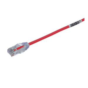 Cable de Parcheo UTP | Cat6 | 28AWG Diámetro Reducido | 0.5 m (1.64 ft) | RJ45 | Rojo