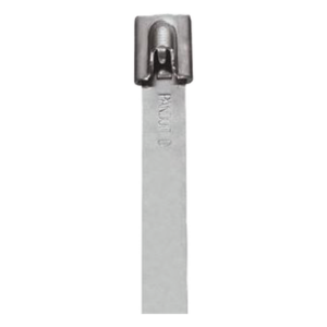 Cincho StrongHold de Acero Inoxidable Tipo 304, 679 mm largo x 7.9 mm ancho, Color Metálico, Paquete de 50pz