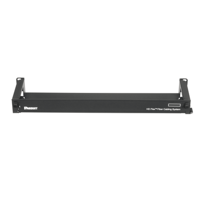 Organizador de Cables Frontal | 1 UR | Hasta 12 Casetes | 1728 Fibras | 3.28 ft | Negro - Image 2