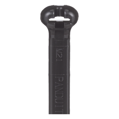 Cincho de Nylon 6.6 Dome-Top®, Con Lengüeta de Bloqueo de Acero Inoxidable, 620 mm largo x 7mm ancho, Color Negro, Exterior Resistente a Rayos UV, Paquete de 100pz - Image 2