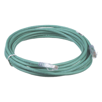 Cable de Parcheo TX6, UTP Cat6, 24 AWG, CM, Color Verde, 4.57 Metros (15 Pies) - Image 2