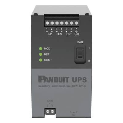 UPS Industrial | 100 Watts | 24 Vcd | Ultracondensadores | Riel DIN | -40 a 60 °C (-40 a 140 °F) - Image 2