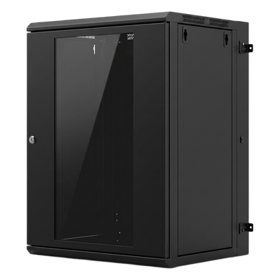 Gabinete Rack | 24 UR | 19 Pulgadas | Puerta de Cristal | Carga 80 kg | Abatible 120° | Laterales Removibles - Image 2