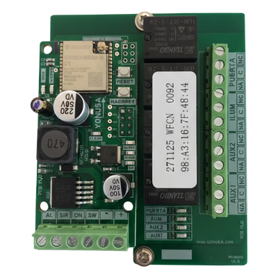 Tarjeta de Control Wi-Fi | 5 Salidas de Relé ON-OFF | IP55 | 2.4 GHz | 240 VAC 10 A - Image 2