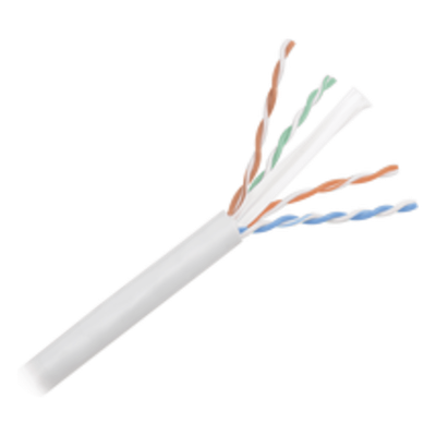 Bobina de Cable UTP de 305 Metros (1000 Pies) de Cobre, NetKey, Gris Claro, Categoría 6 (24 AWG), 1000Mbps, Riser (CMR), de 4 Pares - Image 3