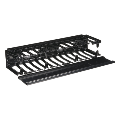 Organizador de Cables Horizontal NetManager de Alta Densidad, Sencillo (Solo Frontal), Para Rack de 19in, 2UR - Image 2