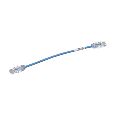 Cable de Parcheo UTP | Cat6A | 28AWG | CM-LSZH | 20 cm (0.66 ft) | Azul - Image 3