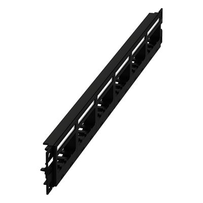 Panel de Parcheo Modular | 24 Puertos | 1UR | 19in | Plano | Sin Blindaje | TIA-606-C - Image 4