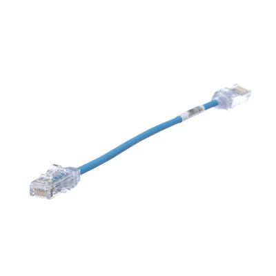Cable de Parcheo UTP | Cat6A | 28AWG | CM-LSZH | 20 cm (0.66 ft) | Azul - Image 4