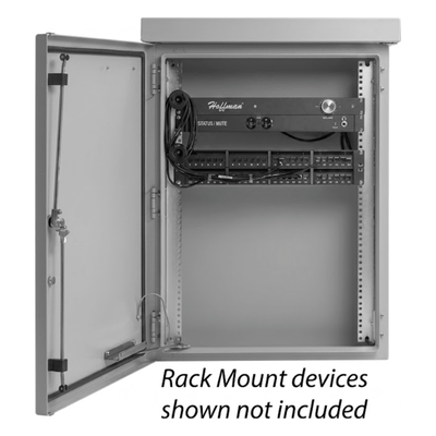 Gabinete de Pared para Exterior | 12 UR | 600 mm de Ancho | 500 mm de Profundidad | Aluminio | IP66 | NEMA 4|12|4X|3|3R - Image 2
