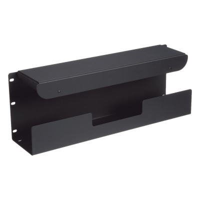 Accesorio Pasacables Para Rack Estándar de 19 in, 4 UR, Capacidad de 260 Cables Cat6, 4.5 in de Profundidad, Color Negro - Image 2