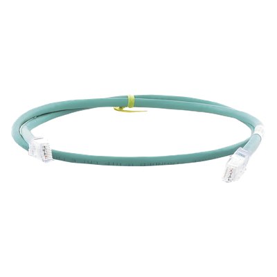 Cable de Parcheo UTP | Cat 6 Clase E | 24 AWG | 1 m (3.28 ft) | T568B | RJ45 | Verde - Image 2