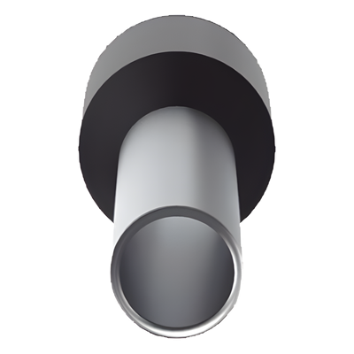 Ferrule Aislado PAN-TERM para Cable 16 AWG, Largo 16.5mm, DIN Color Negro. Paquete 500 Piezas - Image 2