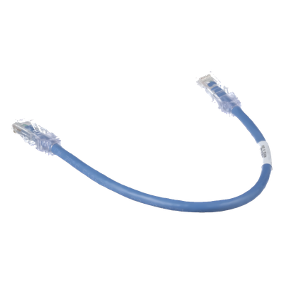 Cable de Parcheo UTP Cat6 | 24 AWG | CM | 0.3 m (1 ft) | Azul - Image 2