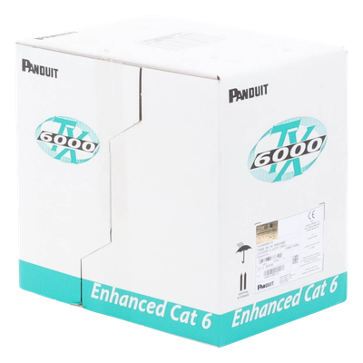Bobina de Cable UTP 305 Metros (1000 Pies) de Cobre, TX6000™ PanNet, Reelex, Blanco, Categoría 6 Mejorado (23 AWG), PVC (CM), de 4 Pares - Image 3