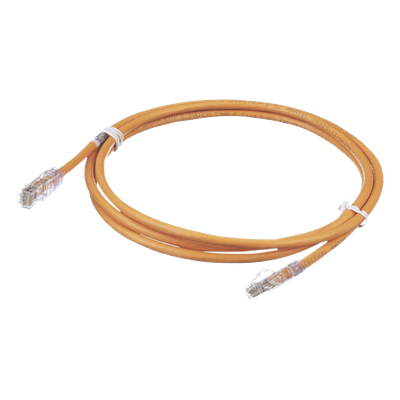 Cable de Parcheo UTP | Cat6 | 24 AWG | CM | 0.91 m (3 ft) | Naranja - Image 3