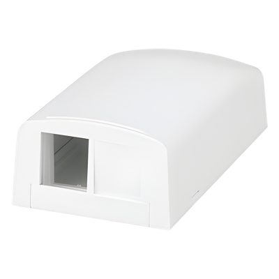 Caja de Montaje en Superficie | 2 Módulos Keystone | ABS | 1.95 x 1.13 x 3.65 in | Blanco - Image 3