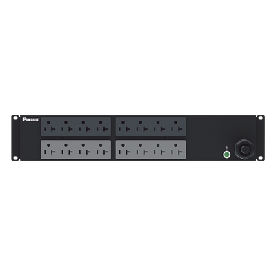 PDU Básico para Distribución de Energía, Enchufe de Entrada NEMA L5-30P, Con 16 Contactos NEMA 5-20R, Instalación Horizontal de 19in, 2 UR, 30 Amp, 120 Vca - Image 3