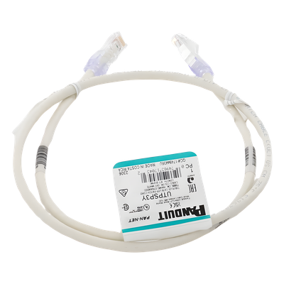 Cable de Parcheo | Cat6 | 24 AWG | CM | 0.91 m (3 ft) | UTP | Blanco Mate - Image 3