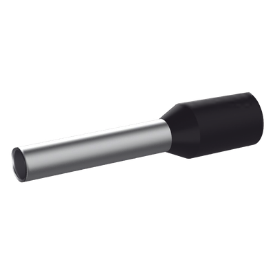 Ferrule Aislado PAN-TERM para Cable 16 AWG, Largo 16.5mm, DIN Color Negro. Paquete 500 Piezas - Image 3