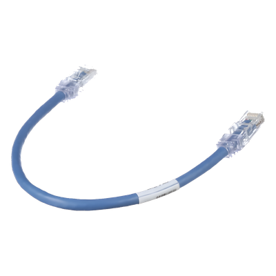 Cable de Parcheo UTP Cat6 | 24 AWG | CM | 0.3 m (1 ft) | Azul - Image 3